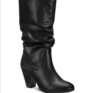 Espirit Oliana Memory Foam Mid-Shaft Black Boots
